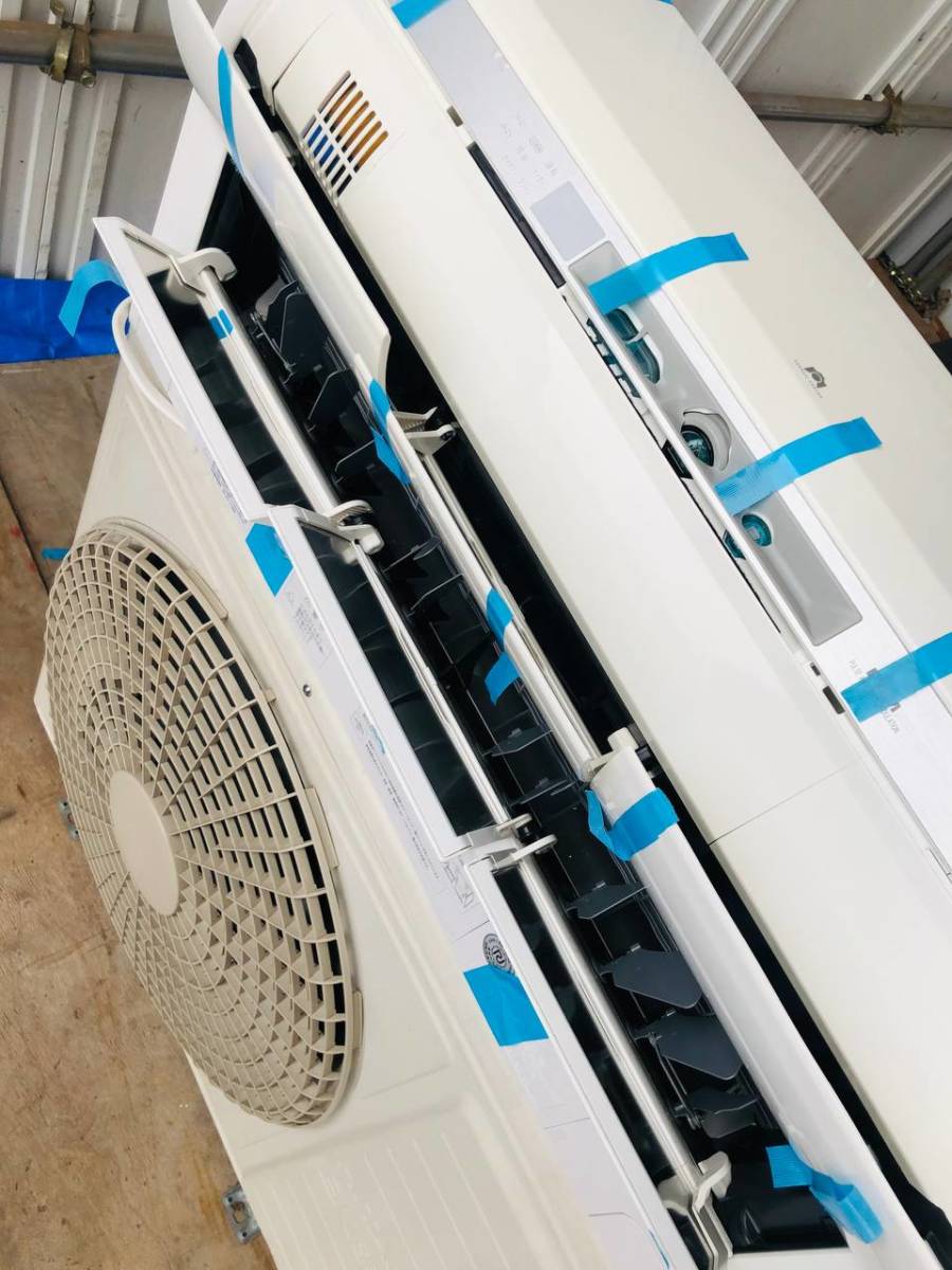 HITACHI 日立 ルームエアコン ステンレス・クリーン 白くまくん RAS-X56G2(W) 主に18畳用 5.6 kW フィルター自動洗浄 2018年製_画像3