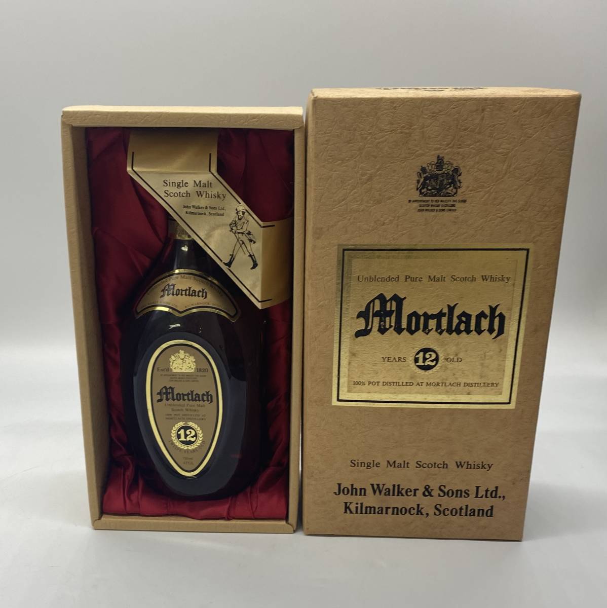 未開封　Mortlach　モートラック　CKK-JM Est'd 1820 years12old 保管品 750ml　43度　12年　特級_画像1