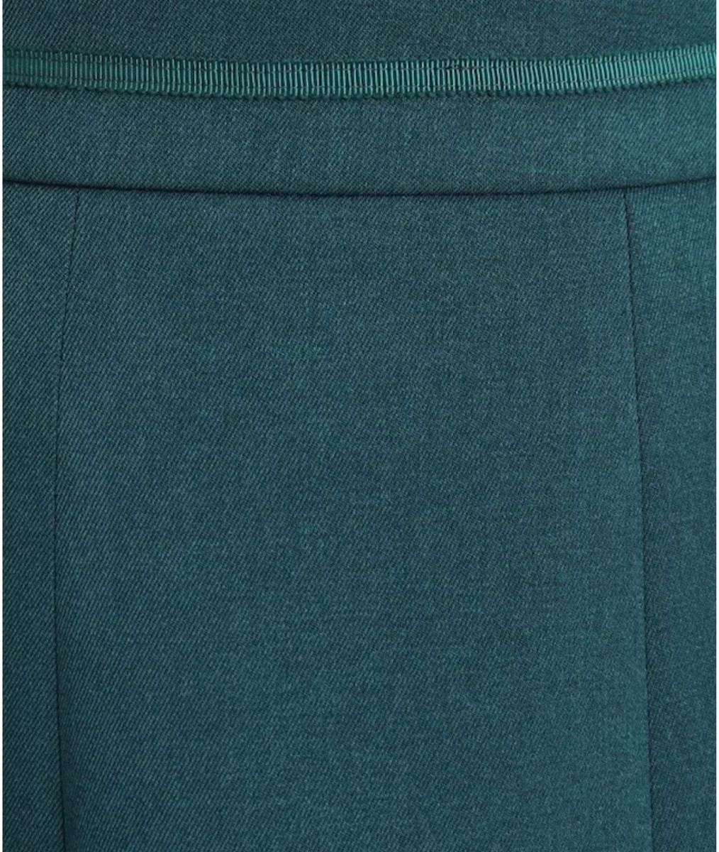フレアスカート 新品未使用 40(11号)グリーン ミモレスカート