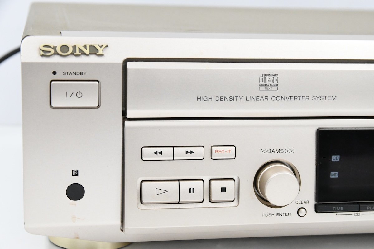 SONY ソニー MXD-D40 CD/MDデッキ ジャンク Y20780638_画像2