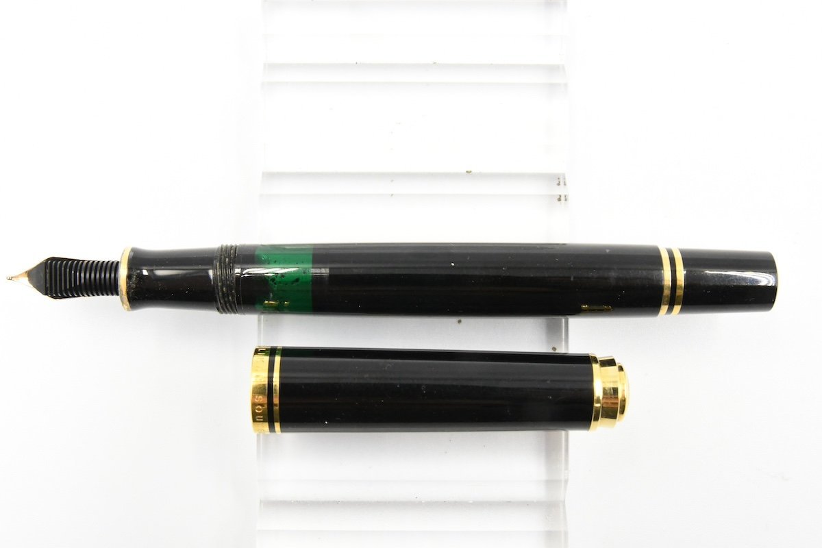 Pelikan ペリカン Souveran スーべレーン M400 14C-585 万年筆 ブラック EF 20755715_画像3