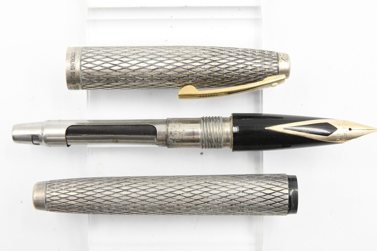 SHEAFFER シェーファー STERLING SILVER スターリングシルバー 14K 585 20774536_画像3