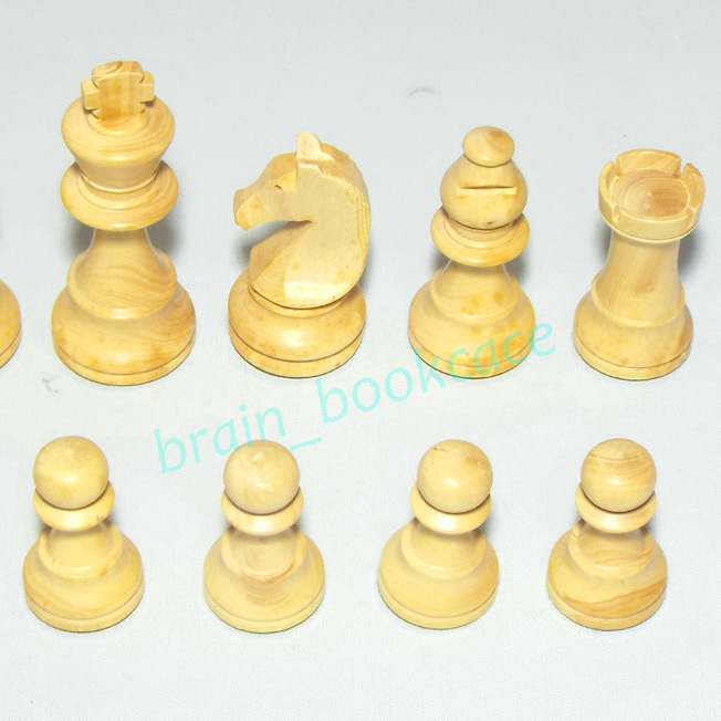 HENRI CHAVET（アンリシャベ）／出回りの少ない フランス製 木製チェス駒-153Seriesチェスメン ＆ 450×450mm木製ボード-セット ／管HVMQ_画像7