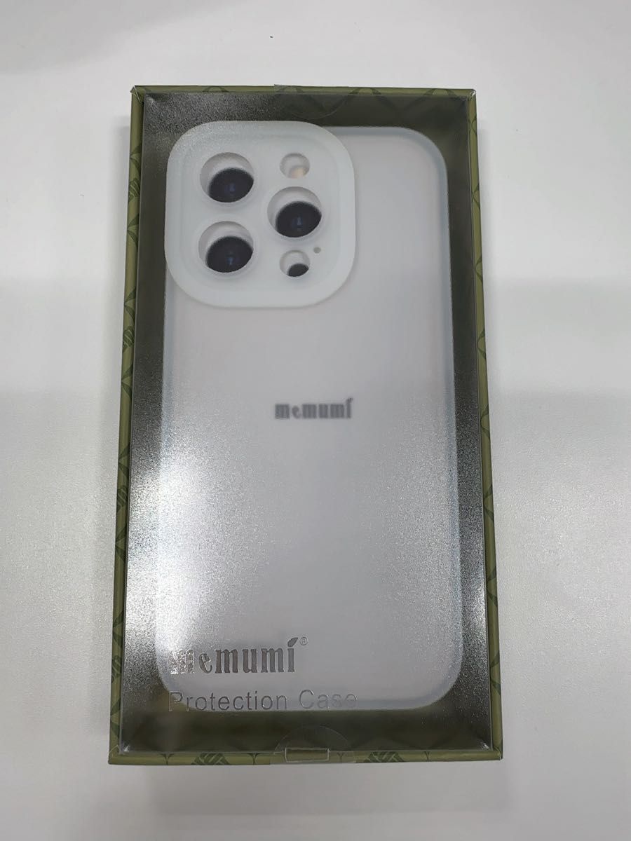 iPhone 14 Pro対応 半透明シリコンケース memumi