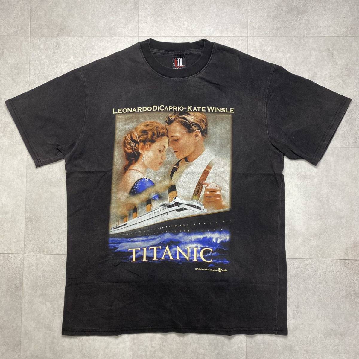 TITANIC タイタニック ディカプリオ Tシャツ tee_画像1