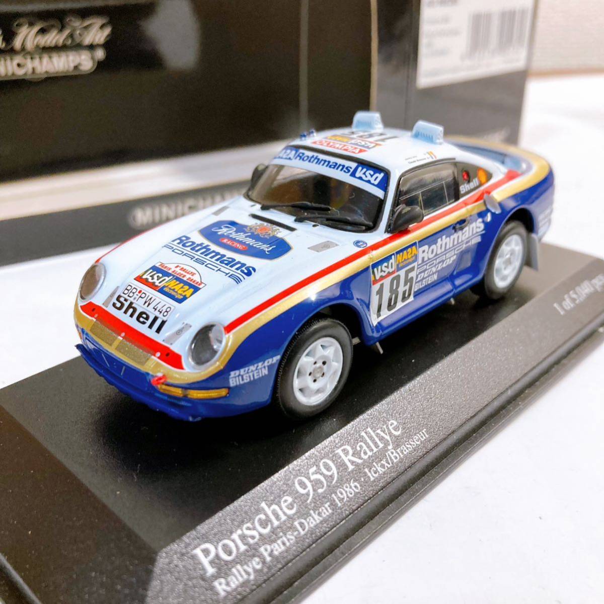Yahoo!オークション - ミニチャンプス ポルシェ959 ラリー Yahoo!オークション - ミニチャンプス ポルシェ959 ラリー