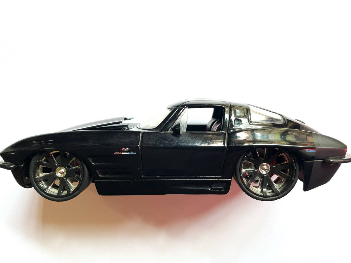 廃盤品 C2 Jada Toys '63 CHEVY CORVETTE STRING RAY 1/24 1963年 シボレー コルベット スティングレイ ダイキャスト製_画像1