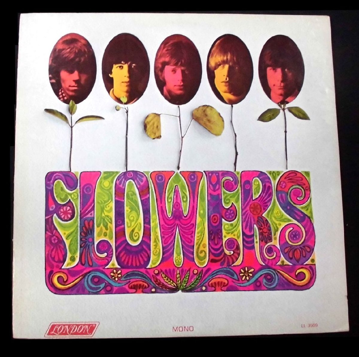 ●US-London RecordsオリジナルMono,w/1K:1J,””6-22-67””Copy!! The Rolling Stones / Flowersの画像1