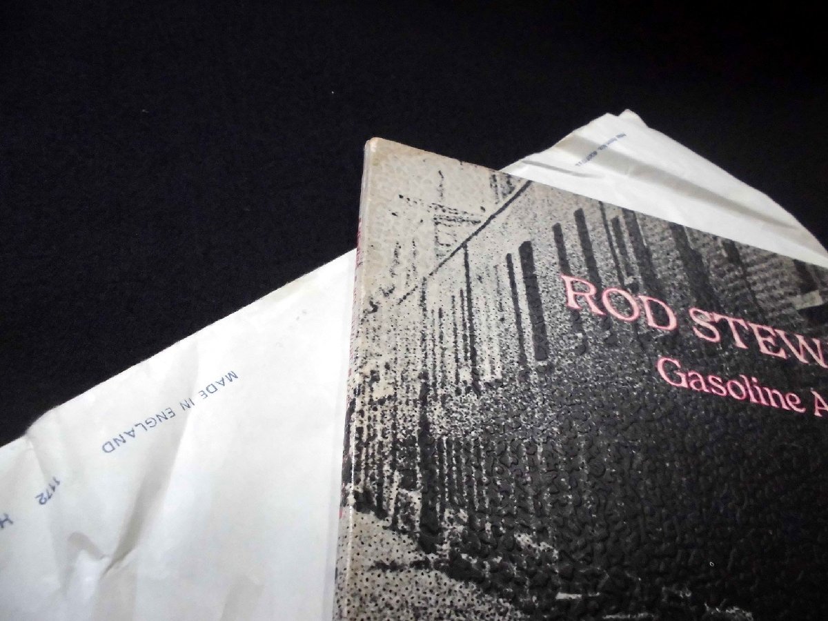 ●UK-Vertigoオリジナルw/Textured-Cover,Big-Swrl Label!! Rod Stewart / Gasoline Alley_画像3