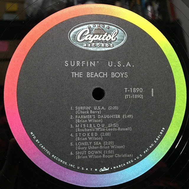 BEACH BOYS / SURFIN' USA (US-ORIGINAL)_画像7