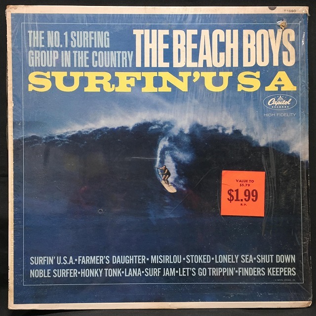 BEACH BOYS / SURFIN' USA (US-ORIGINAL)_画像1