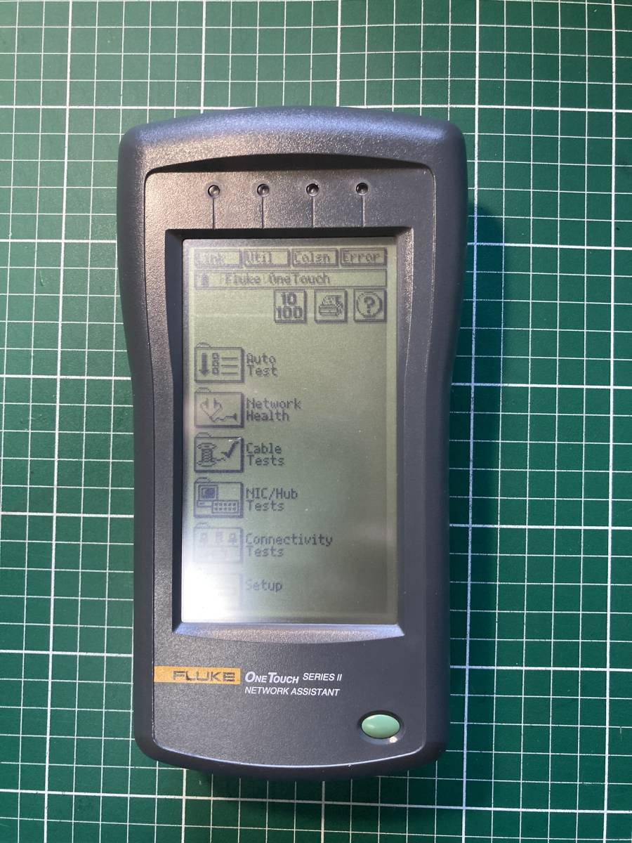 fluke onetouch series Ⅱ フルークワンタッチ　シリーズⅡ　ネットワークアシスタント　バッテリーなし　①_画像5