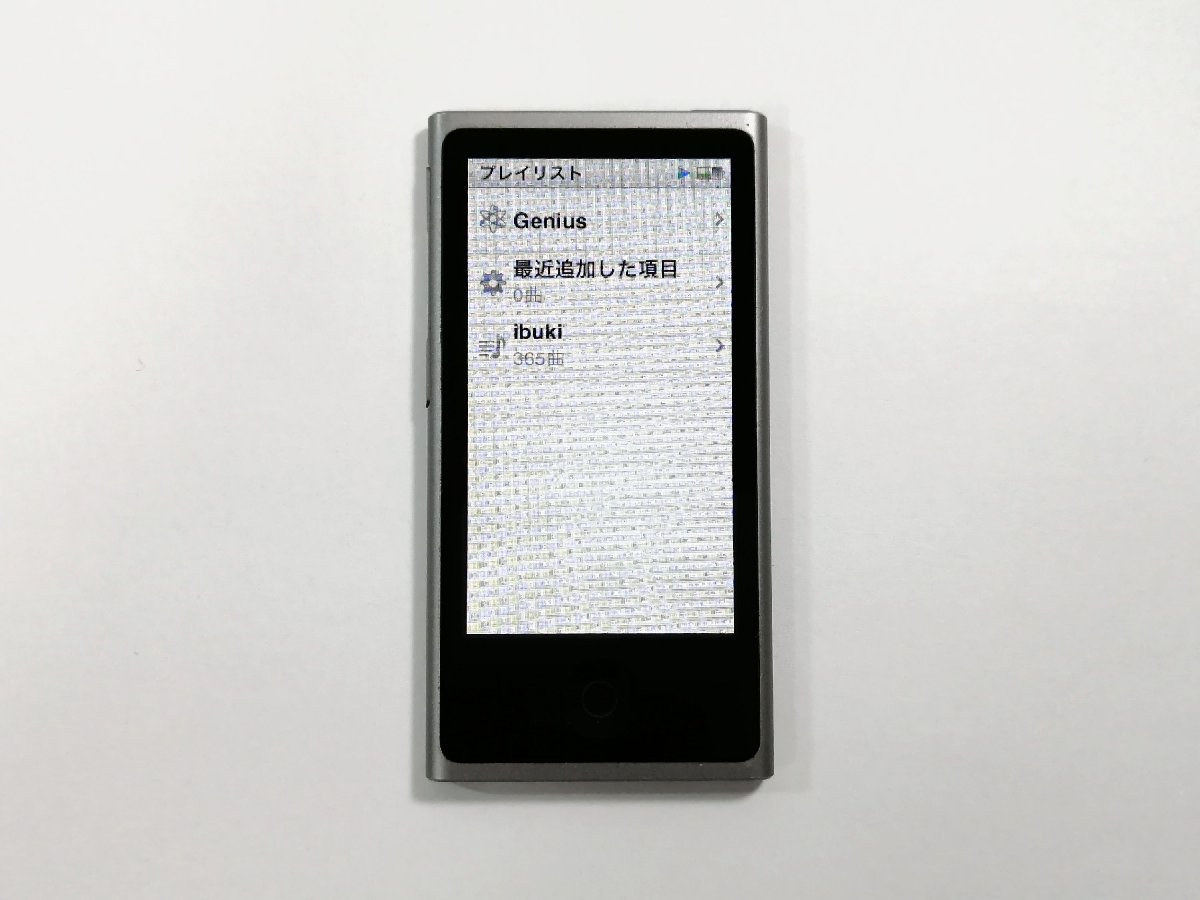 動作確認済 iPod nano 16GB スペースグレイ　B3_画像2