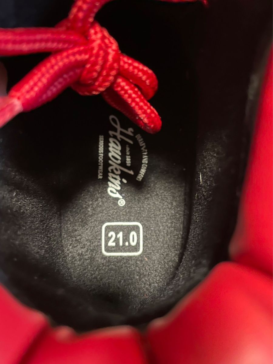 ホーキンス子供用ブーツ赤色21.0cm