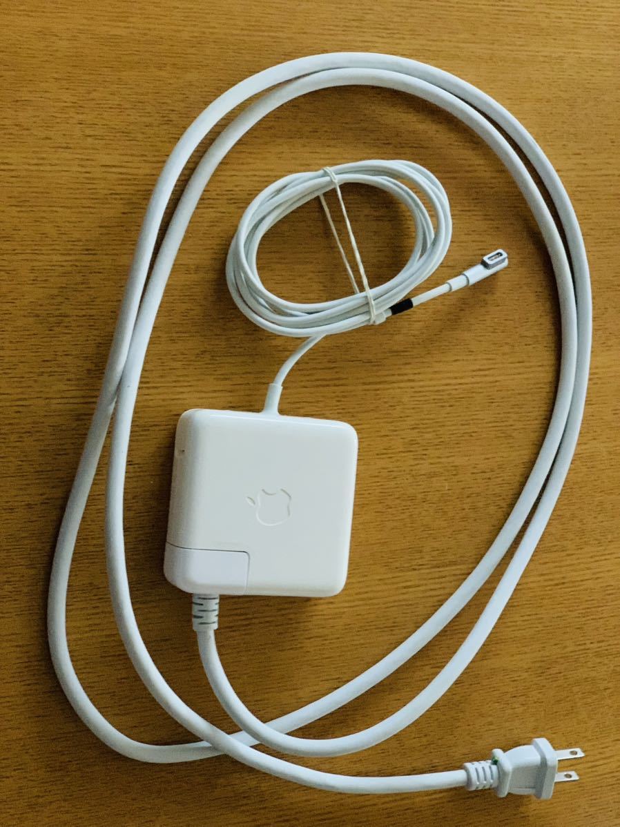 MacBook Pro 60W MagSafe AC アダプタ A1344/16.5V~3.65A + 延長コード A1278 A1286 A1297_画像1