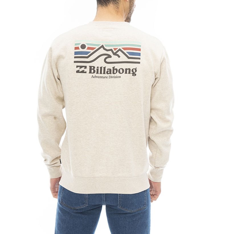 [Продажа] ★ Бесплатная доставка ★ 2023 Новая осень/зима [Billabong/villavon] [A/Div.] Адив-логотип экипаж экипаж водного труда Chi Men M BD012-012