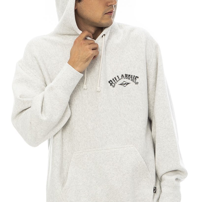 【SALE】 ★送料無料★2023秋冬 新品【BILLABONG/ビラボン】【BAD DOG】 HEAVY BARREL SWEAT スウェットジャケット GRH メンズL BD012-022_画像1