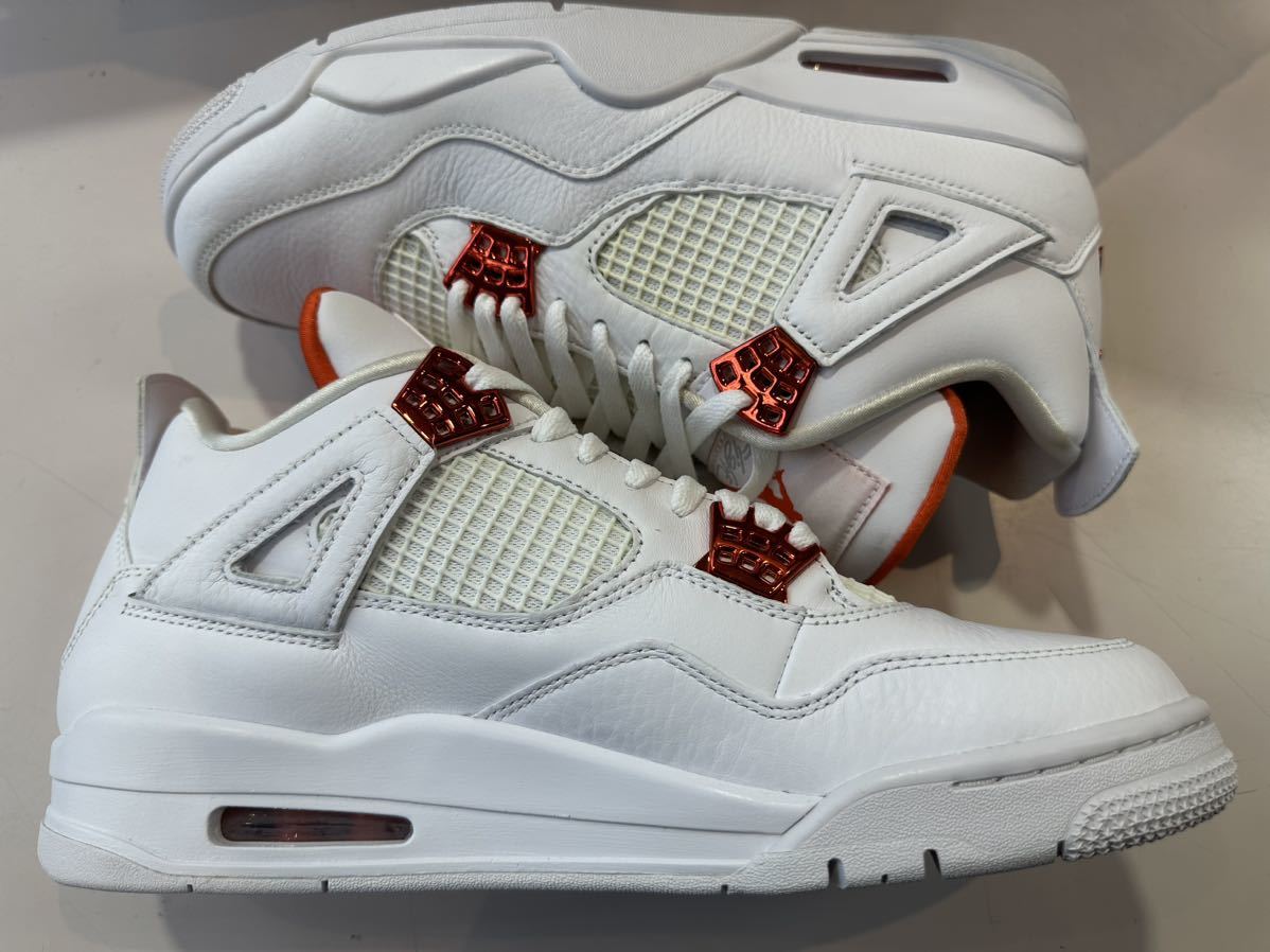 NIKE AIR JORDAN 4 RETRO オレンジメタリック US11 新品 CT8527-118_画像1