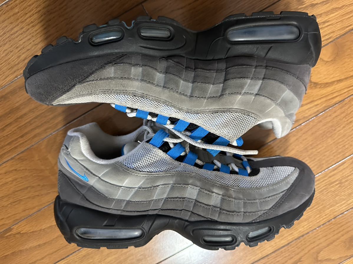 2018 NIKE AIR MAX 95 CRYSTAL BLUE US9.5 AT8696-100_画像2