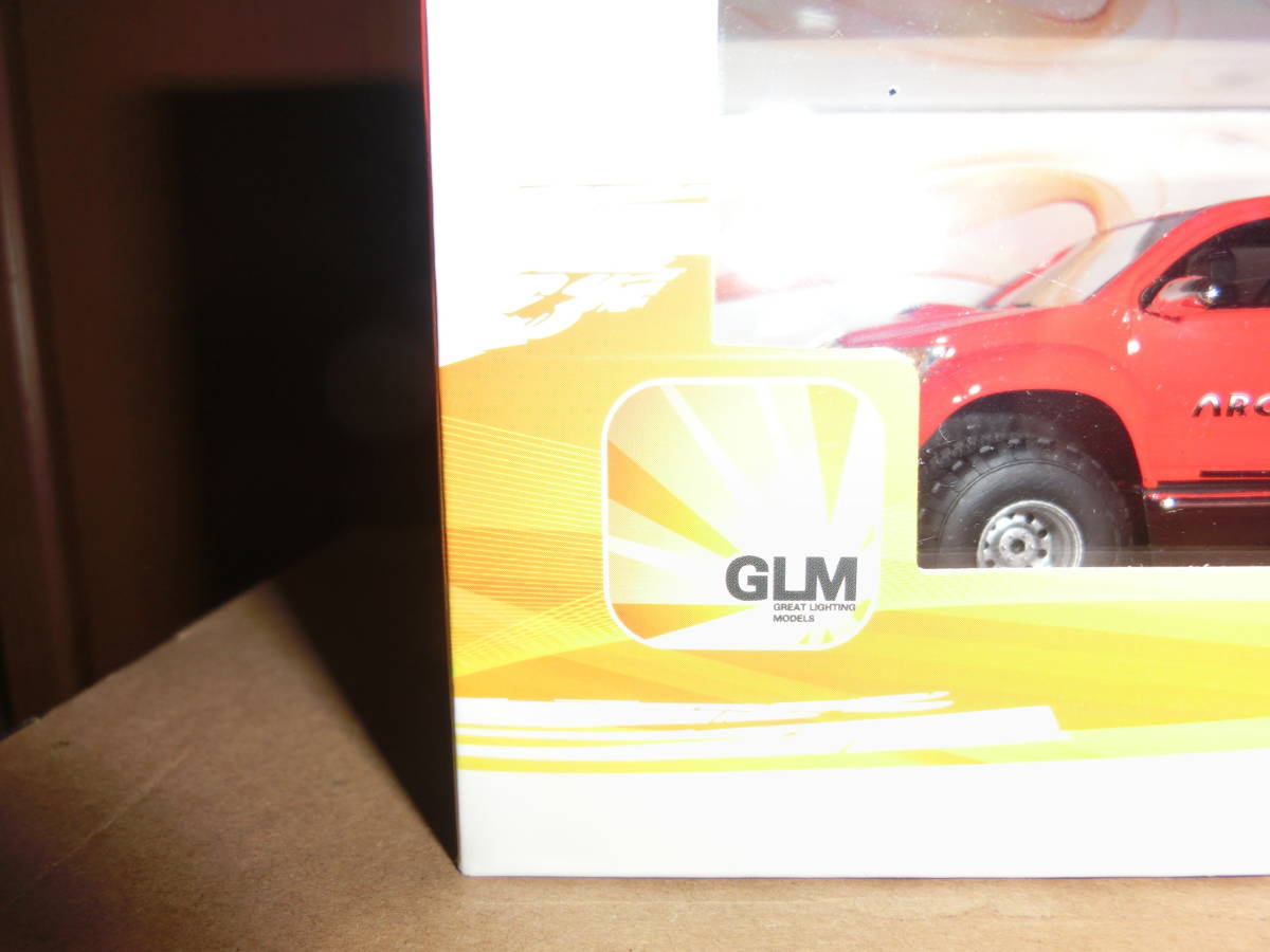 お買い得！！1/43　トヨタ　ハイラックス　AT446ｘ6　2014　赤色　GLM Toyota Hilux 2014 AT44 6x6 Arctic Truck_画像5