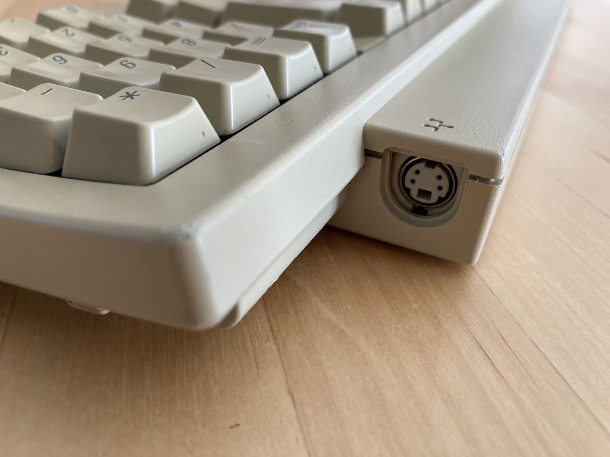 PC-20-217 ジャンク Old Mac用　ADB接続　Apple Keyboard II_画像7