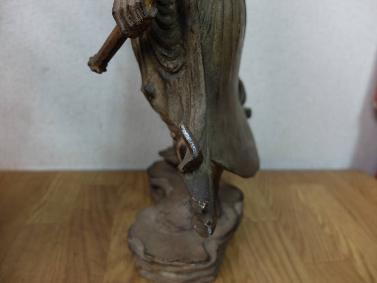 仏教美術 金剛力士像 仁王像 阿吽 阿形 吽形 一対 銅製 銅器 古 仏教美術 金剛力士像 仁王像 阿吽 阿形 吽形 一対 銅製 銅器 古