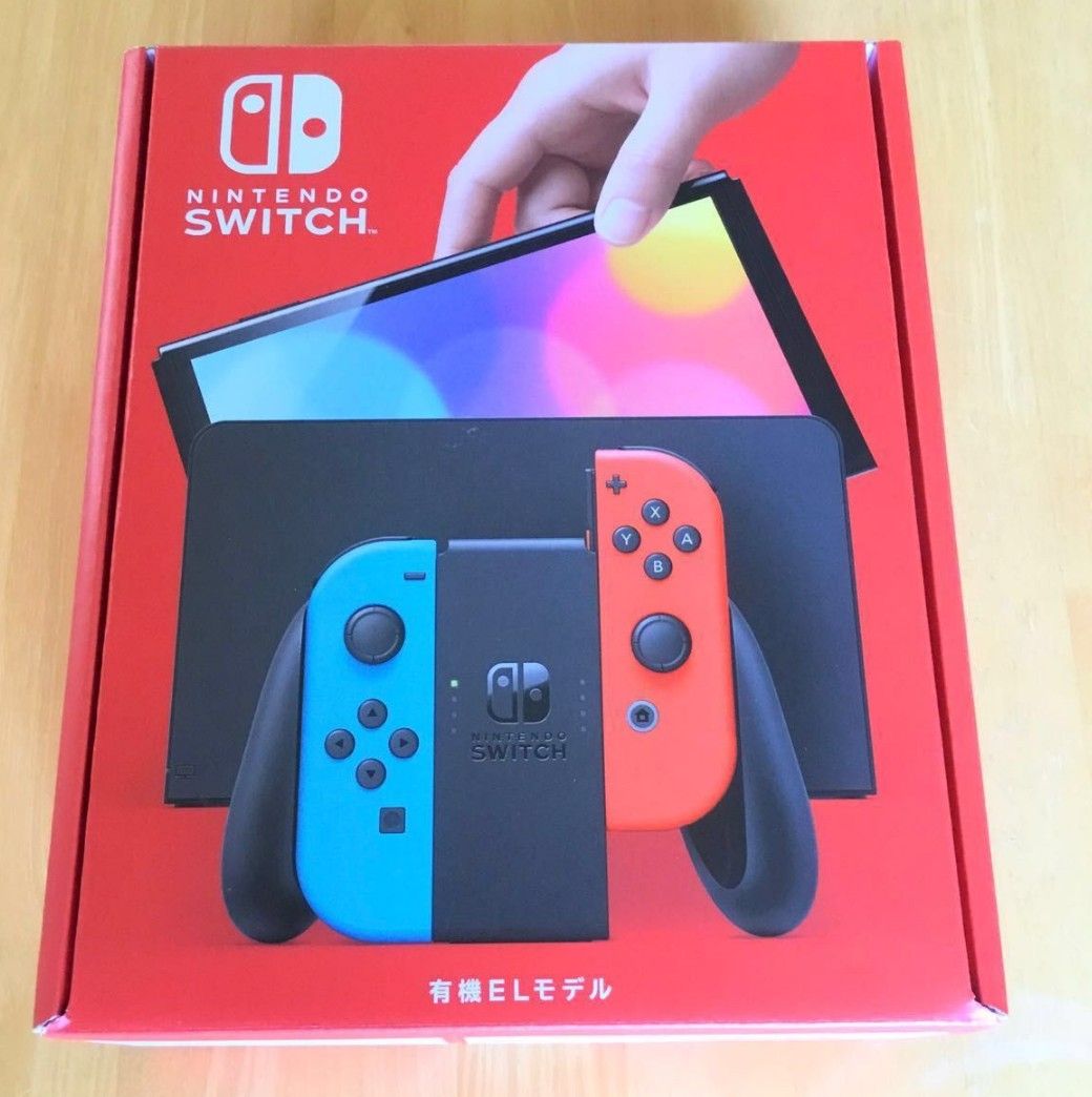 Nintendo Switch(有機ELモデル) Joy-Con(L) ネオンブルー/(R) ネオン