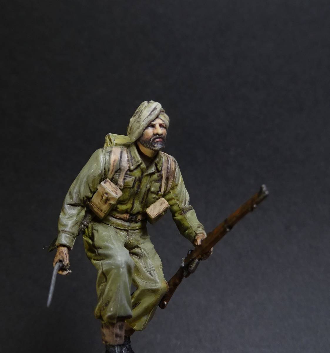 1/35　イギリス連邦軍兵士　塗装済み完成品_画像6