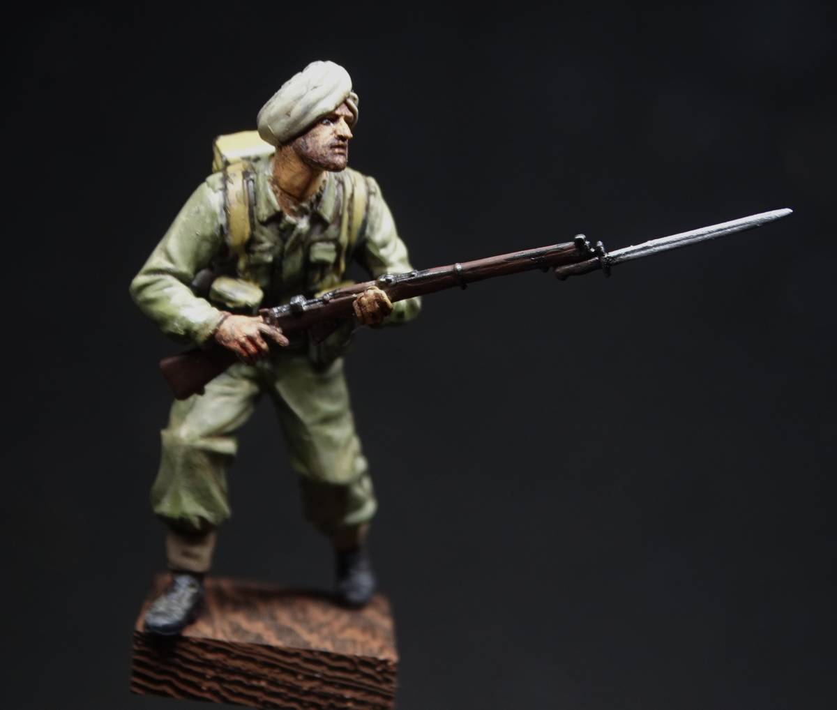 1/35　イギリス連邦軍兵士インド兵　塗装済み完成品_画像2