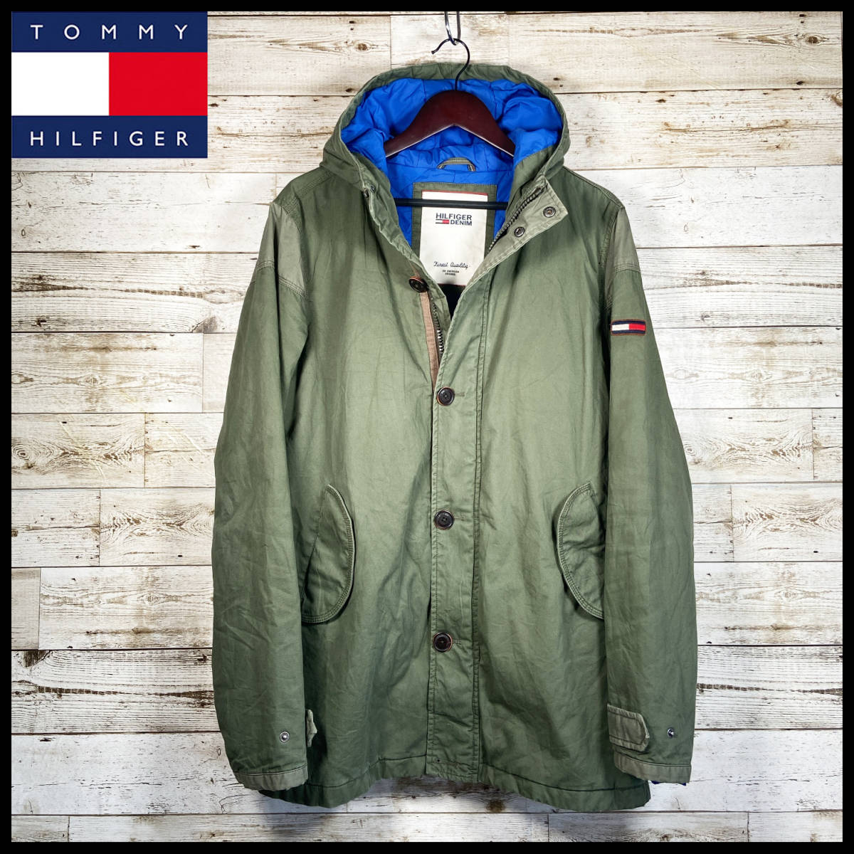 美品】Tommy Hilfiger ジャケット モッズコート ✓421 - ミリタリー