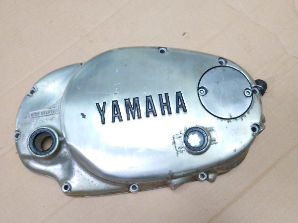 ヤマハの　xs650sp 5v4 クラッチカバー　エンジンカバー　タコメーターギア　xs650 tx650 xs1 spl_画像1