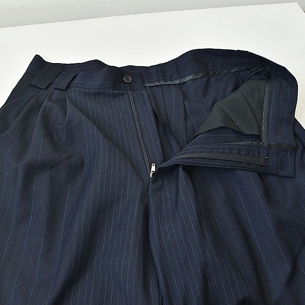  новый товар GIANNI VERSACE COUTURE Gianni Versace костюм двойной 50 шерсть темно-синий l23j1953