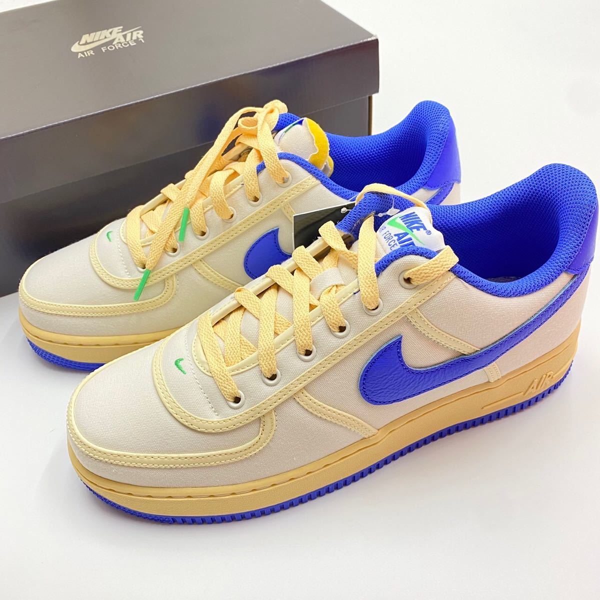 NIKEナイキWMNS AIR FORCE1 '07 エアフォース 箱あり　FJ5440-133 白青　28cm_画像1