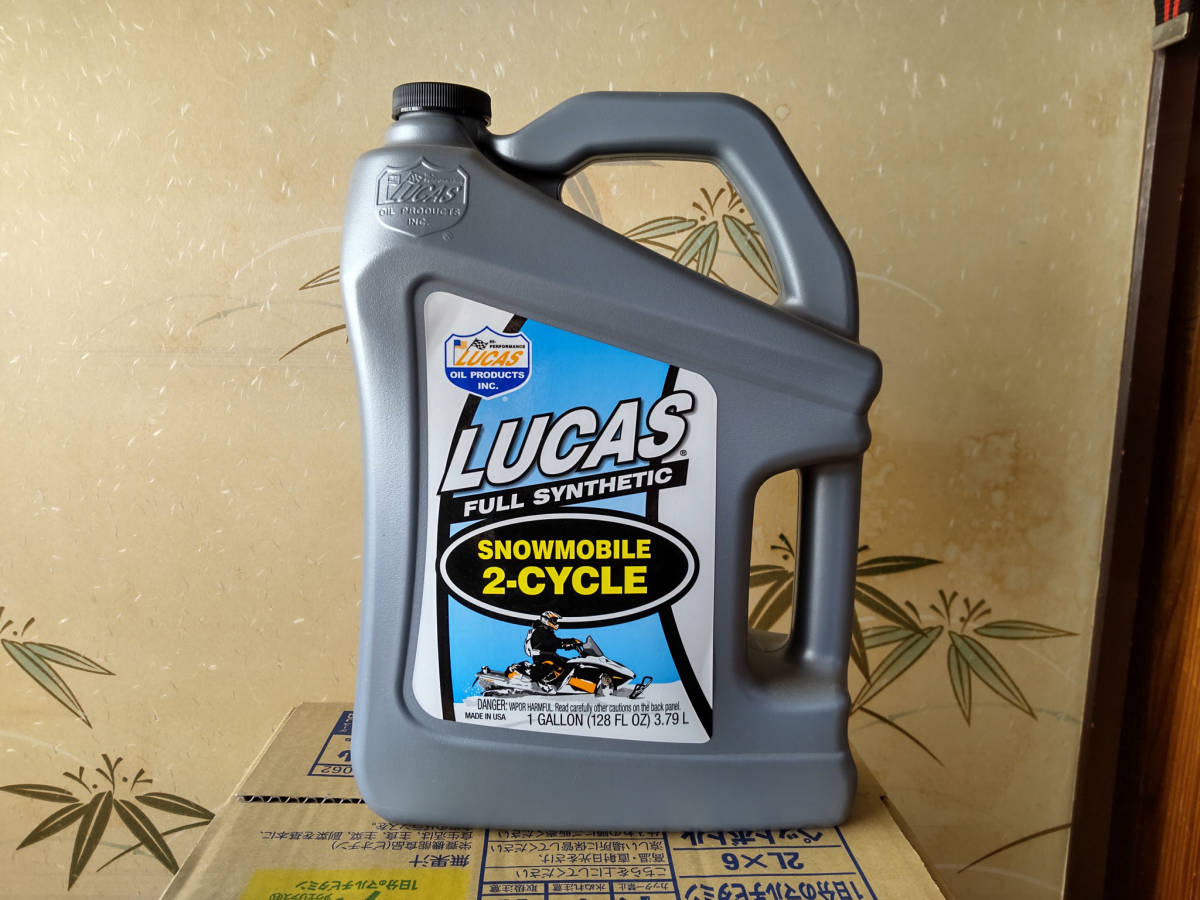 ルーカスオイル ２サイクルオイル（Lucas Oil SYNTHEITC Oil）１ガロン