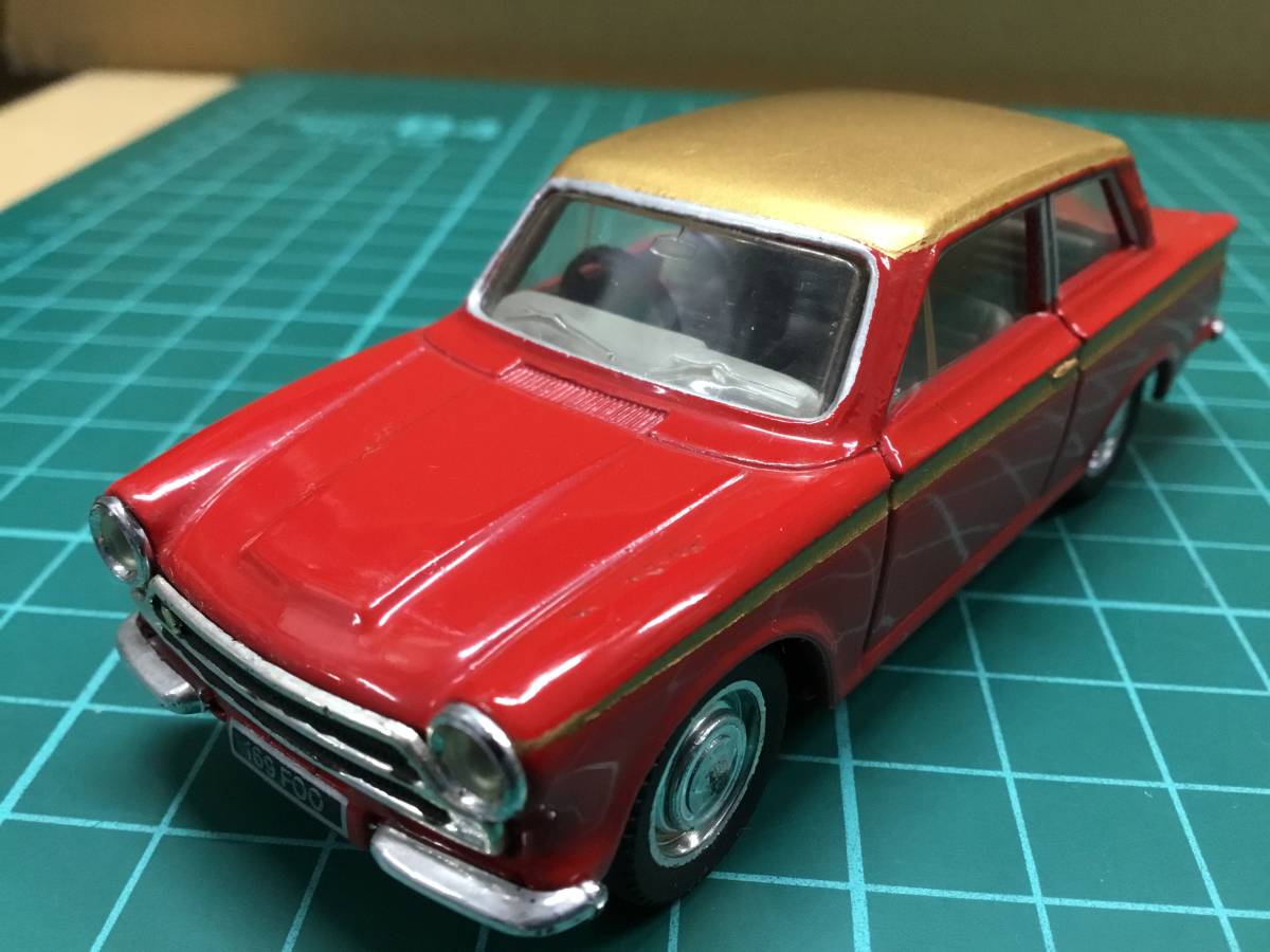 【ミニカー】CORGI LOTUS CORTINA 赤 コーギー ロータス コルティナ_画像8