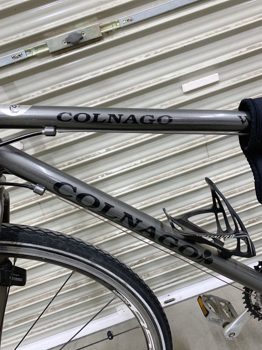 中古 コルナゴ COLNAGO ロードバイク 700×28C スタンド ヘルメット付き 自転車 引取歓迎/茨城 231123か6 西 I12_画像7