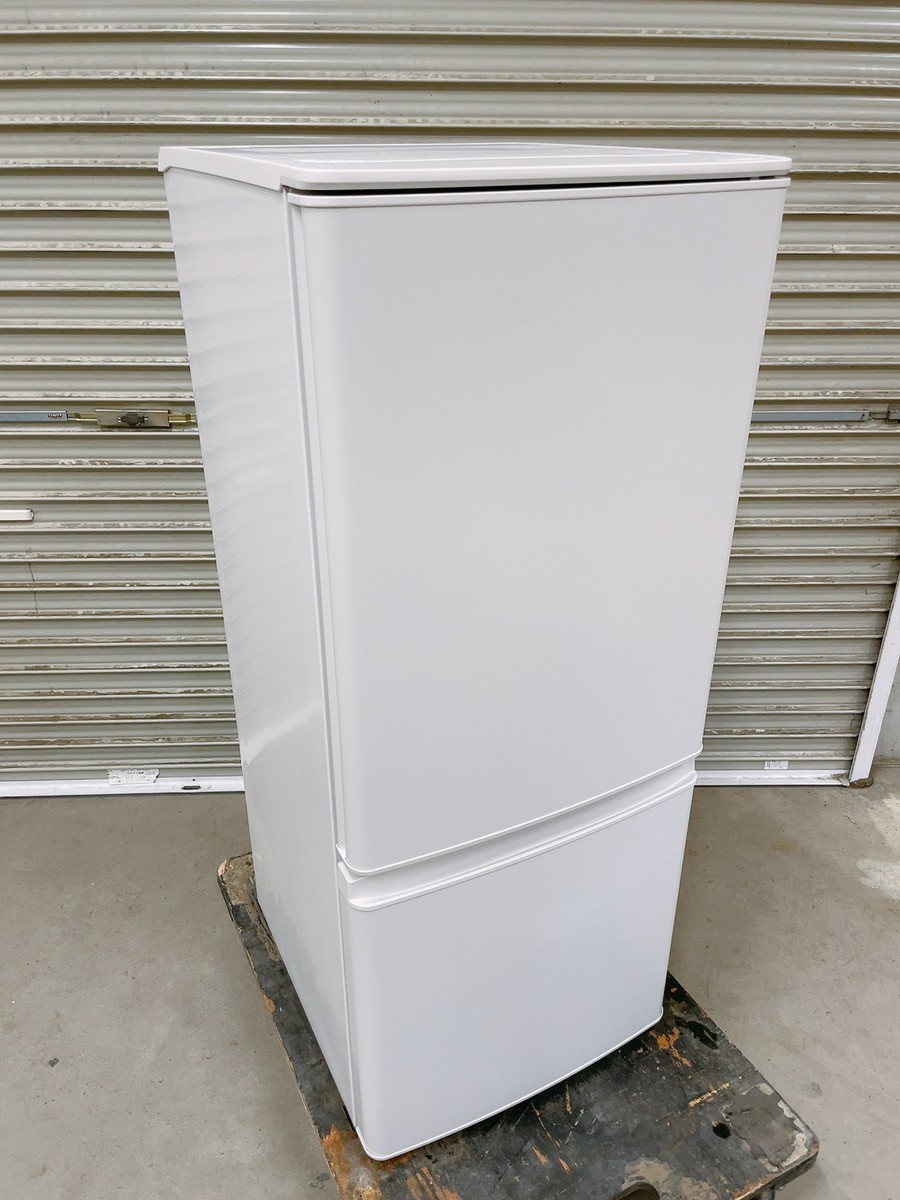 程度良好MITSUBISHI ノンフロン冷凍冷蔵庫MR-P15H 2022年製2ドア冷凍