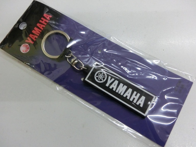  Speed shipping!YAMAHA/ Yamaha / wise gear /PVC key holder / black / soft material therefore bike . scratch attaching not!