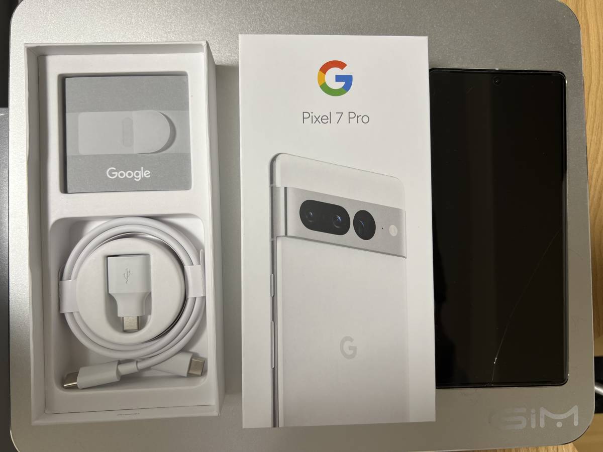 Pixel 7 Pro 6 7インチ メモリー12GB ストレージ256GB Snow SIMフリー