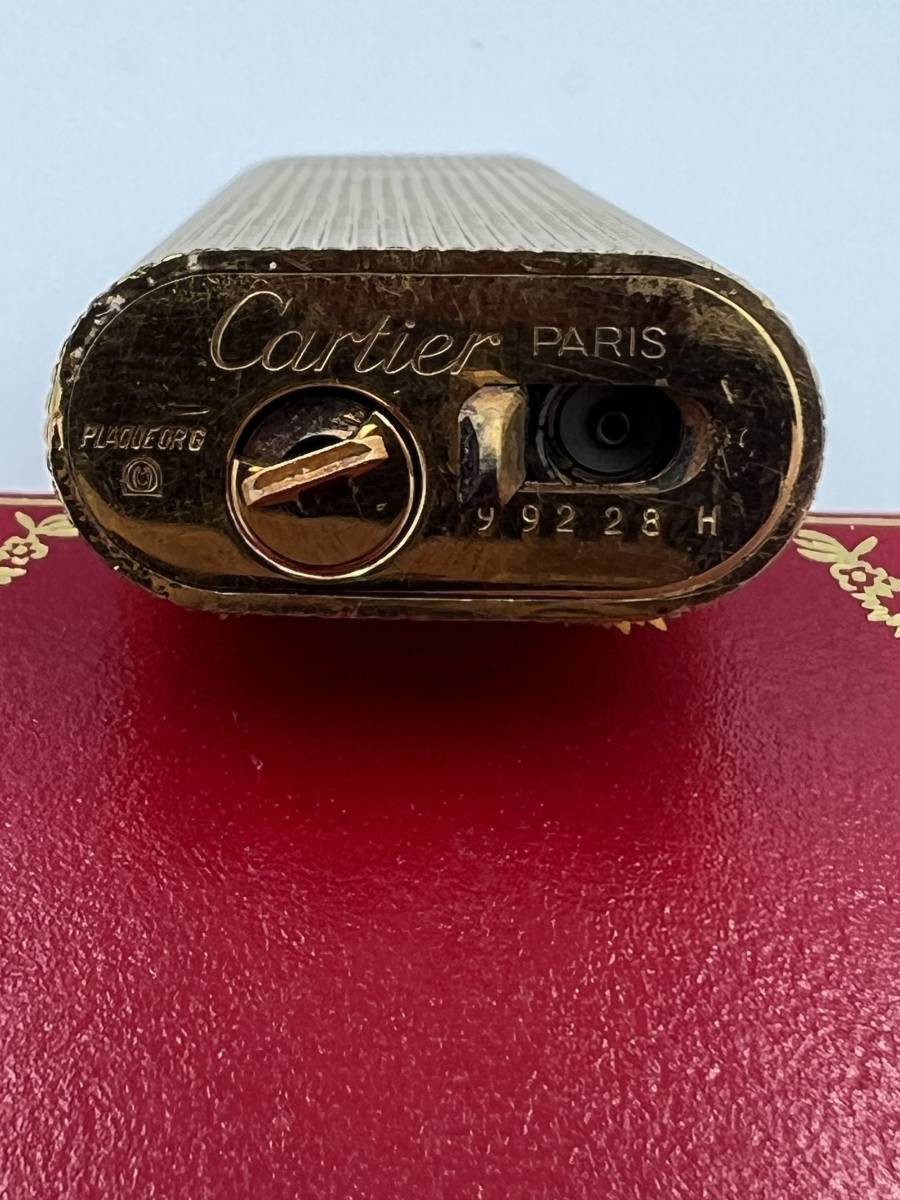 Cartier カルティエ ガスライター ゴールドカラー_画像8