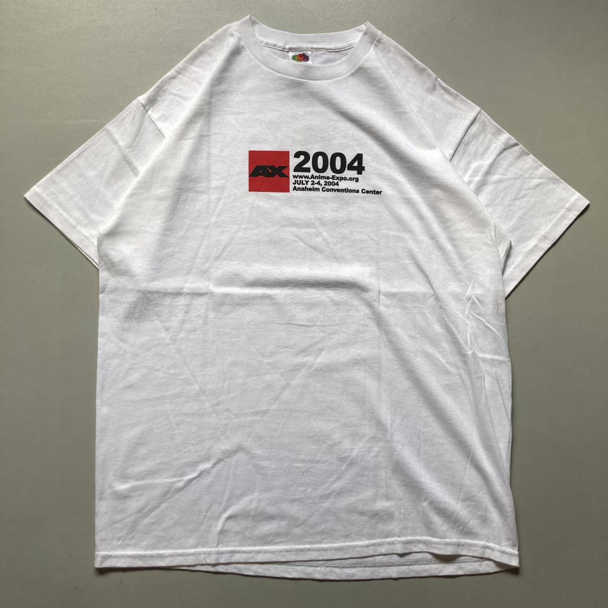 00s ANIME EXPO official T-shirt “size XL” 2000年代 2004年 アニメエキスポ オフィシャルTシャツ 公式 ビンテージ