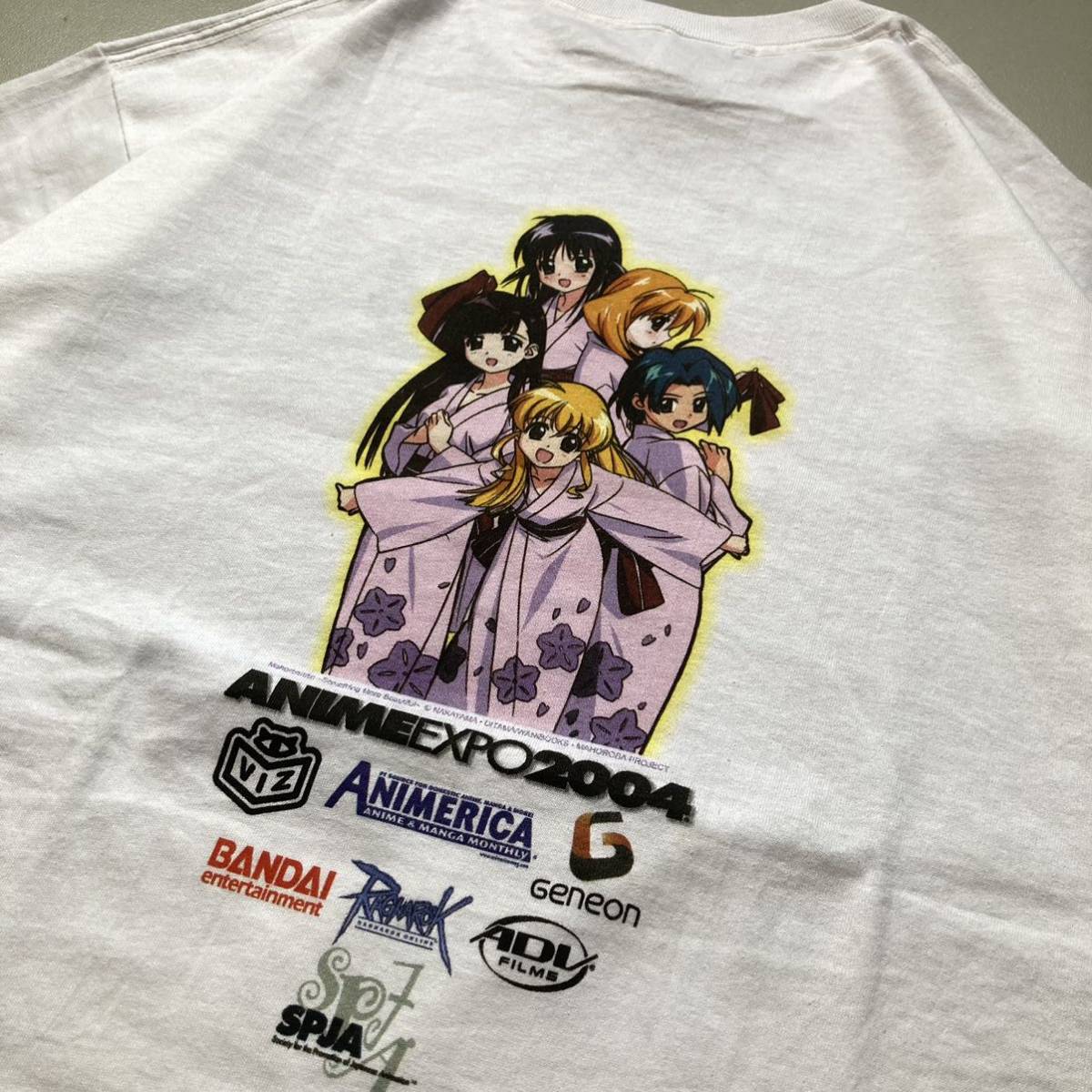 00s ANIME EXPO official T-shirt “size XL” 2000年代 2004年 アニメエキスポ オフィシャルTシャツ 公式 ビンテージ