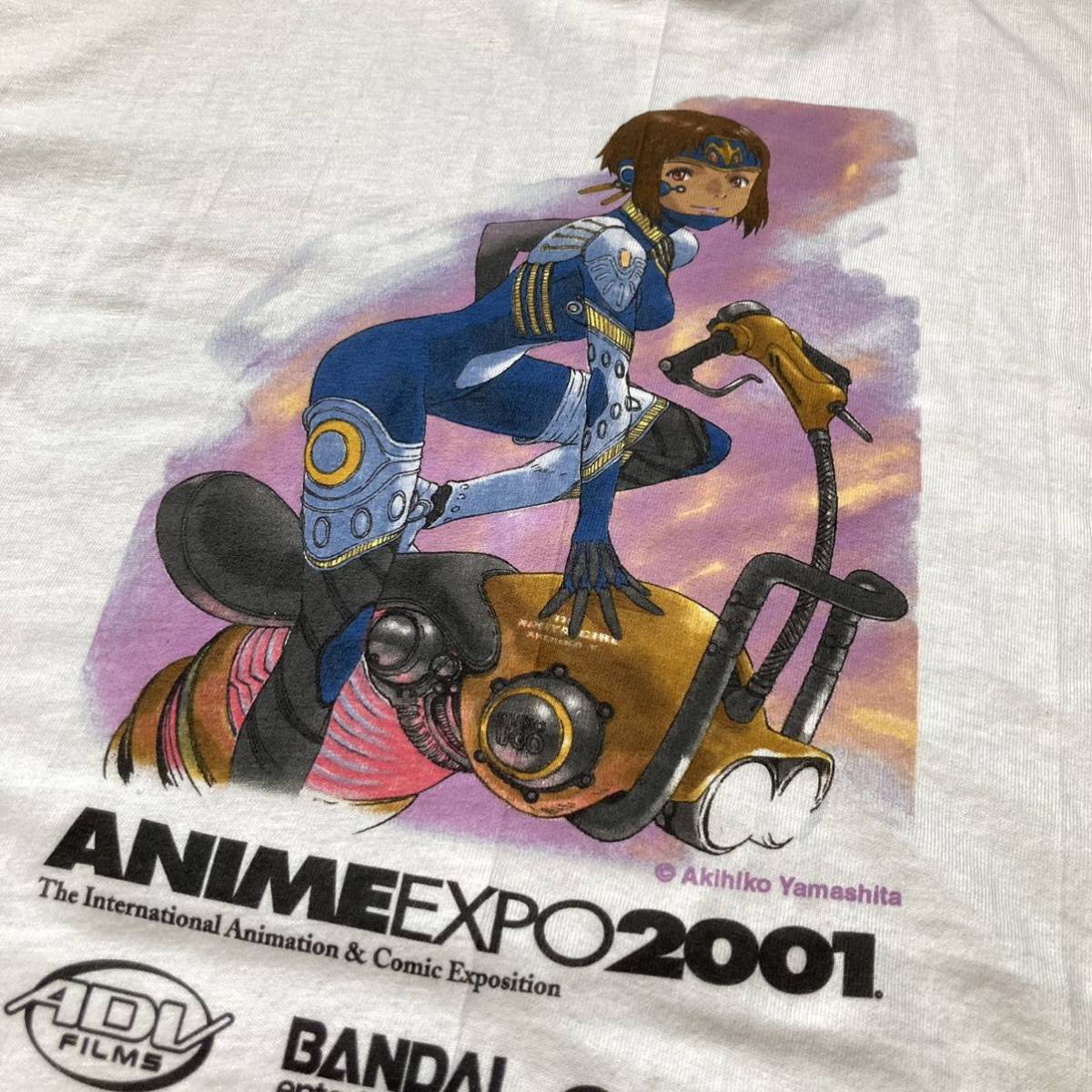 00s ANIME EXPO official T-shirt “size XL” 2000年代 2001年 アニメエキスポ オフィシャルTシャツ 公式 ビンテージ