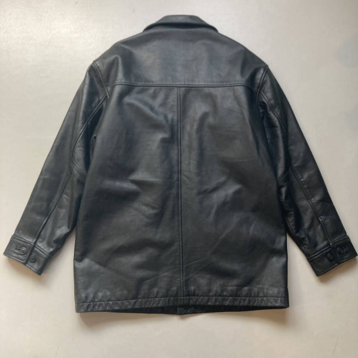 OLD GAP leather car coat “size L” オールドギャップ レザー OLD GAP leather car coat “size L” オールドギャップ レザー