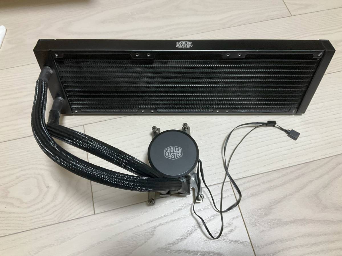 COOLER MASTER 第3世代Threadripper専用 360mmサイズ 簡易空冷 ラジエーター・ポンプセット_画像1