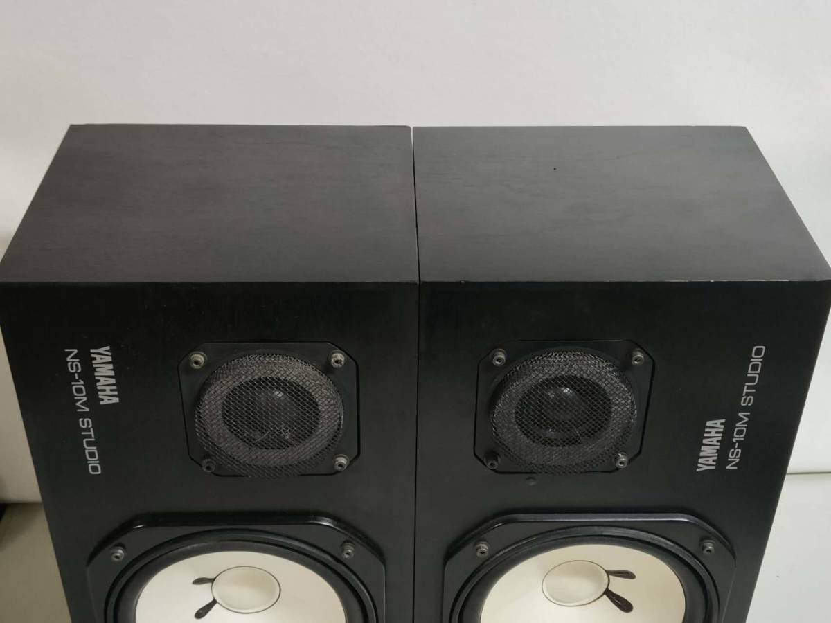 ☆YAMAHA ヤマハ NS-10M STUDIO 入魂の匠チューニング プロのスタジオでも現役で使われている名器、高域の抜けが良いです ☆ 動作品|代購幫