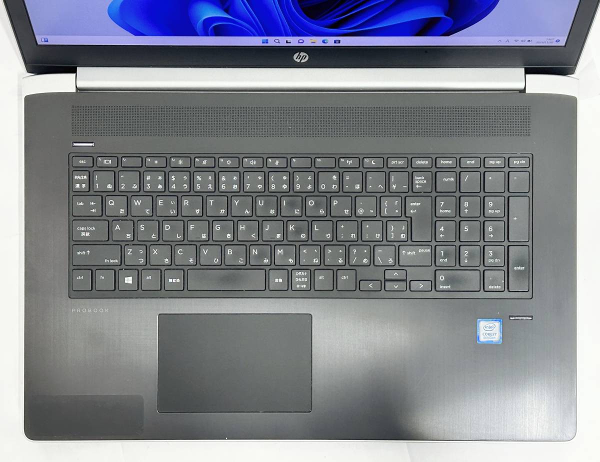 第8世代・HP ProBook 470 G5・Core i7-8550U・メモリ16GB・SSD512GB・930MX・カメラ・Type-C・HDMI・Windows 11 Pro・Office 2021・[B207]_画像3