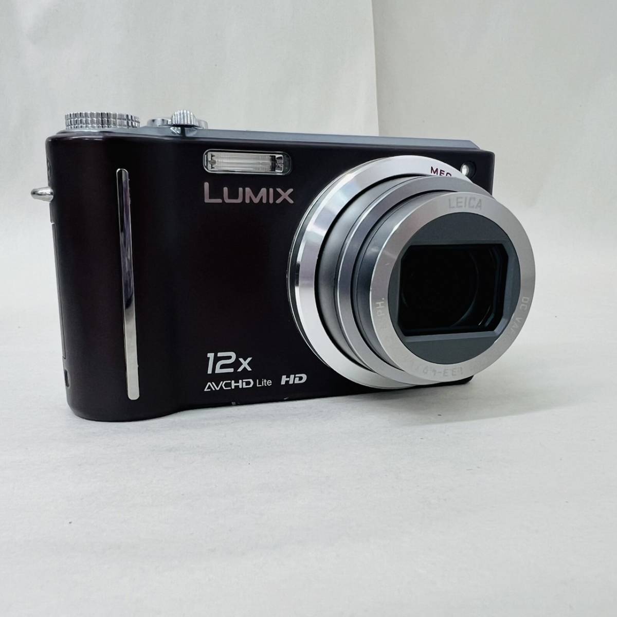 【MMY2651KK】１円スタート Panasonic LUMIX DMC-TZ7 コンパクトデジタルカメラ コンデジ デジタルカメラ デジカメ ソフトケース付_画像3