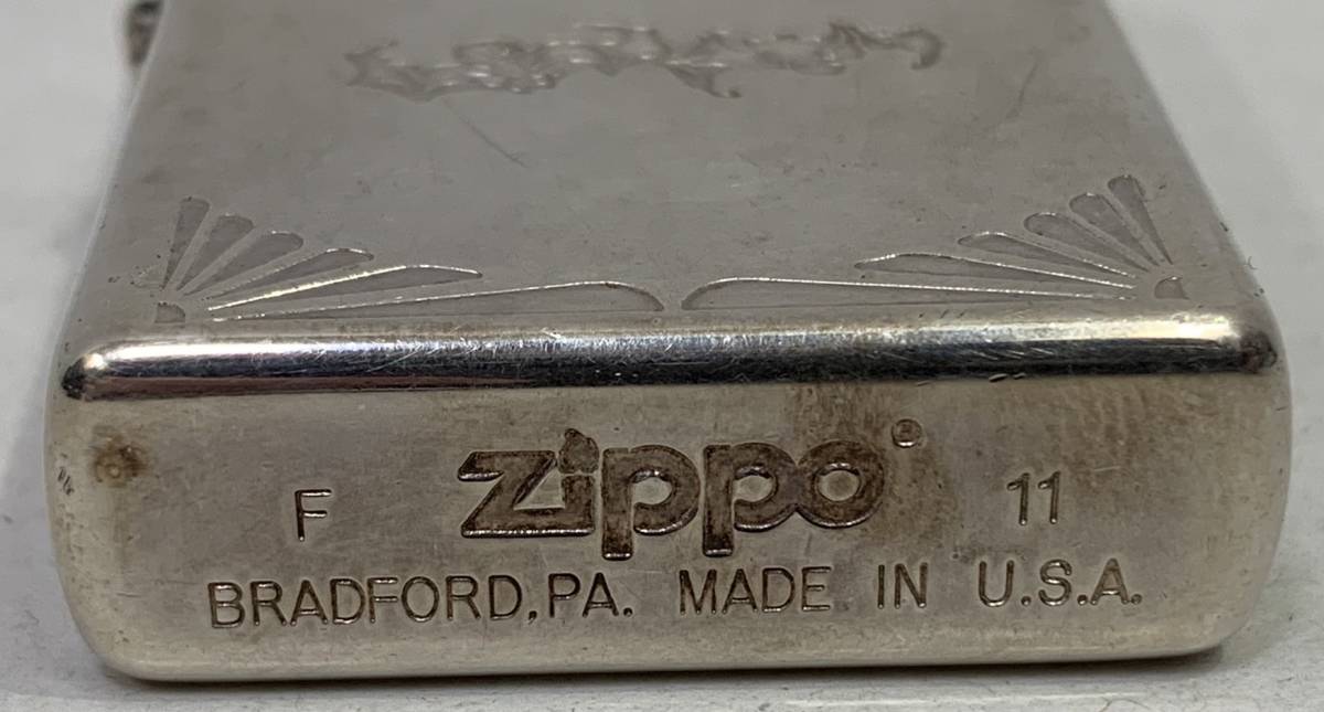 【GY-4885TY】ZIPPO ジッポー GOLDEN BAT ゴールデンバット オイルライター 火花◯ 喫煙具 喫煙グッズ アンティーク コレクション_画像6