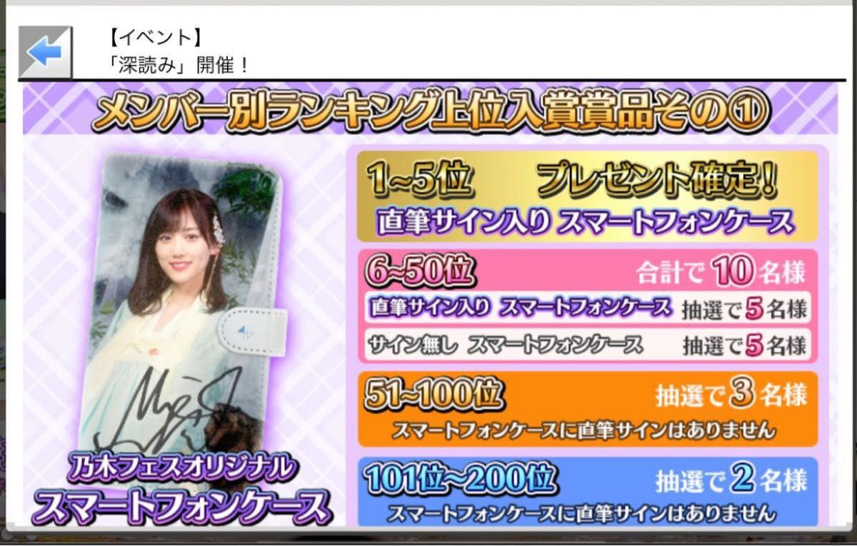乃木フェス 川崎桜 直筆サイン入りスマホケース 証明書付き 乃木フェス 川崎桜 直筆サイン入りスマホケース 証明書付き